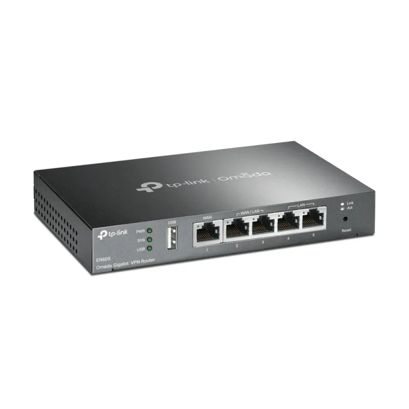 Router Tp Link Omada Er605 4X Rj 45 Gigabit - ER605