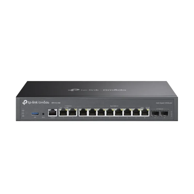 Router TP-LINK ER7412-M2 - 8x RJ45 - 2x SFP - Gigabit - VPN Omada - ER7412-M2