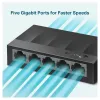 Switch TP-LINK LS1005G - 5 Puertos - Gigabit - No Gestionado - LS1005G
