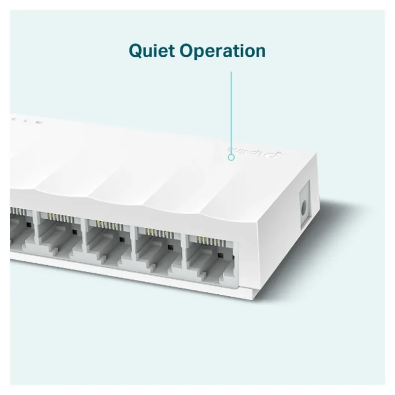 Switch Tp Link Ls1008 8 Puertos Fast Ethernet No Gestionado - LS1008