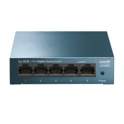 Tp-Link Ls105G No Administrado Gigabit Ethernet (10/100/1000) Azul - LS105G V1 Tp-Link Ls105G No Administrado Gigabit Ethernet (10/100/1000) Azul - LS105G V1