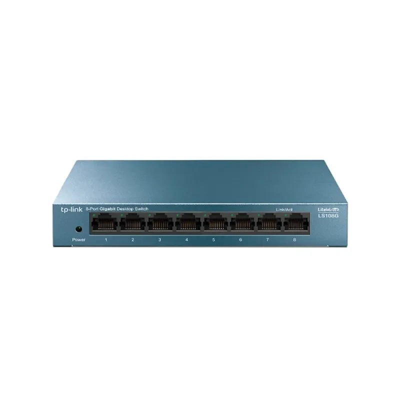 Switch TP-LINK LS108G - 8 Puertos - Gigabit - No Gestionado - LS108G