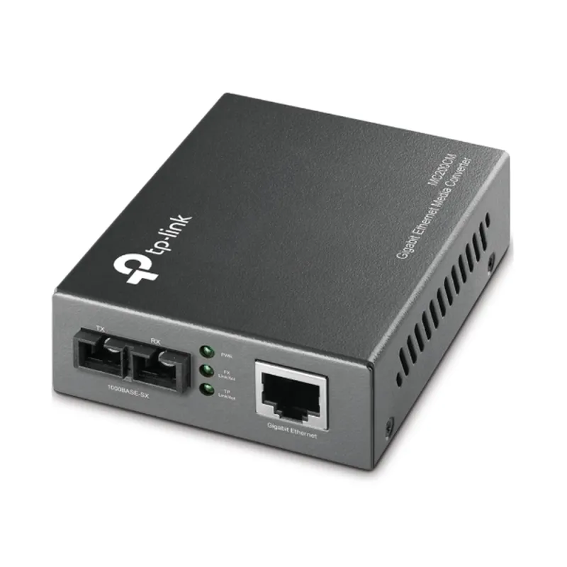 Convertidor TP-LINK - SC - RJ-45 - 850nm - Multimodo - MC200CM