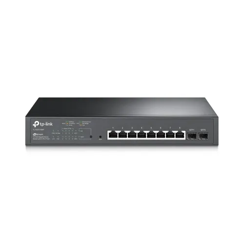 Tp-Link Jetstream Tl-Sg2210Mp Dispositivo De Redes Gestionado L2/L2+ Gigabit Ethernet (10/100/1000) Energía Sobre Ethernet (Poe) 1U Negro - SG2210MP/TL-SG2210MP Tp-Link Jetstream Tl-Sg2210Mp Dispositivo De Redes Gestionado L2/L2+ Gigabit Ethernet (10/100/1000) Energía Sobre Ethernet (Poe) 1U Negro - SG2210MP/TL-SG2210MP