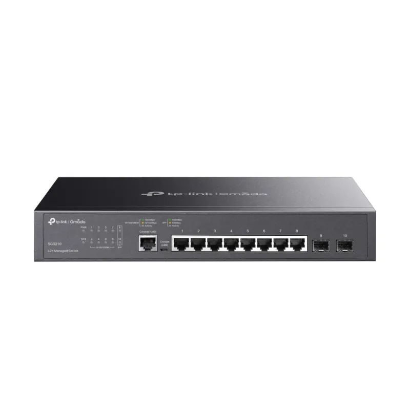 Tp-Link Omada Sg3210 Dispositivo De Redes Gestionado L2/L3 Gigabit Ethernet (10/100/1000) 1U Negro - SG3210