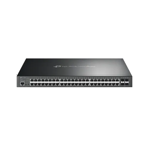Tp-Link Omada Sg3452P Dispositivo De Redes Gestionado L2/L3 Gigabit Ethernet (10/100/1000) Energía Sobre Ethernet (Poe) 1U Negro - SG3452P