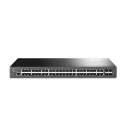 Tp-Link Jetstream Tl-Sg3452 Dispositivo De Redes Gestionado L2 Gigabit Ethernet (10/100/1000) 1U Negro - SG3452/TL-SG3452 Tp-Link Jetstream Tl-Sg3452 Dispositivo De Redes Gestionado L2 Gigabit Ethernet (10/100/1000) 1U Negro - SG3452/TL-SG3452