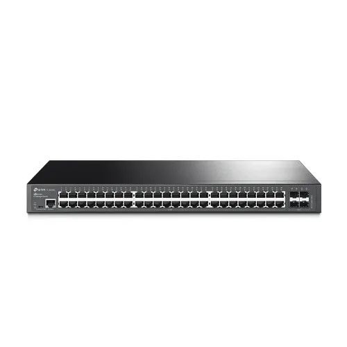 Tp-Link Jetstream Tl-Sg3452 Dispositivo De Redes Gestionado L2 Gigabit Ethernet (10/100/1000) 1U Negro - SG3452/TL-SG3452 Tp-Link Jetstream Tl-Sg3452 Dispositivo De Redes Gestionado L2 Gigabit Ethernet (10/100/1000) 1U Negro - SG3452/TL-SG3452