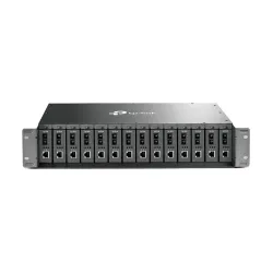 Tp-Link Tl-Mc1400 Chasis De Equipo De Red Negro - TL-MC1400