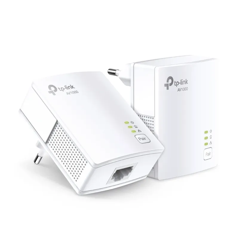 Kit de Extensor de Rango TP-LINK PowerLine - 1000 Mbit/s - 1x RJ-45 - TL-PA7017 KIT