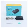 Inyector TP-LINK TL-POE160S - 2x RJ-45 - POE+ - Gigabit - TL-POE160S