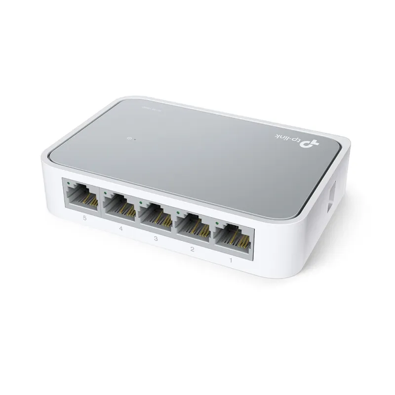 Mini Switch TP-Link SF1005D - 5 Puertos - Fast Ethernet - No Gestionado - TL-SF1005D
