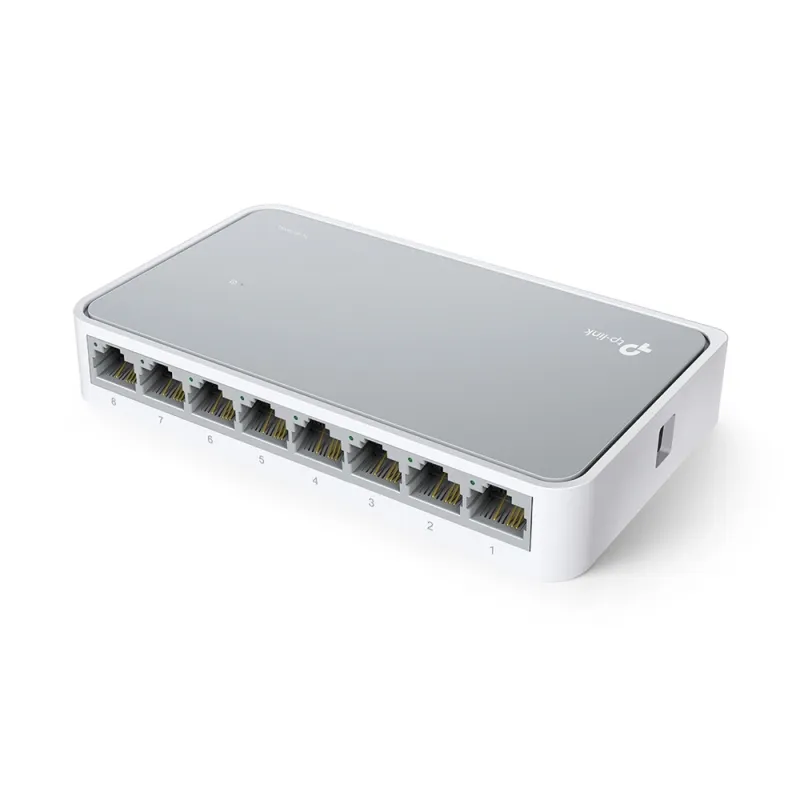 Switch TP-LINK SF1008D - 8 Puertos - Fast Ethernet - No Gestionado - TL-SF1008D