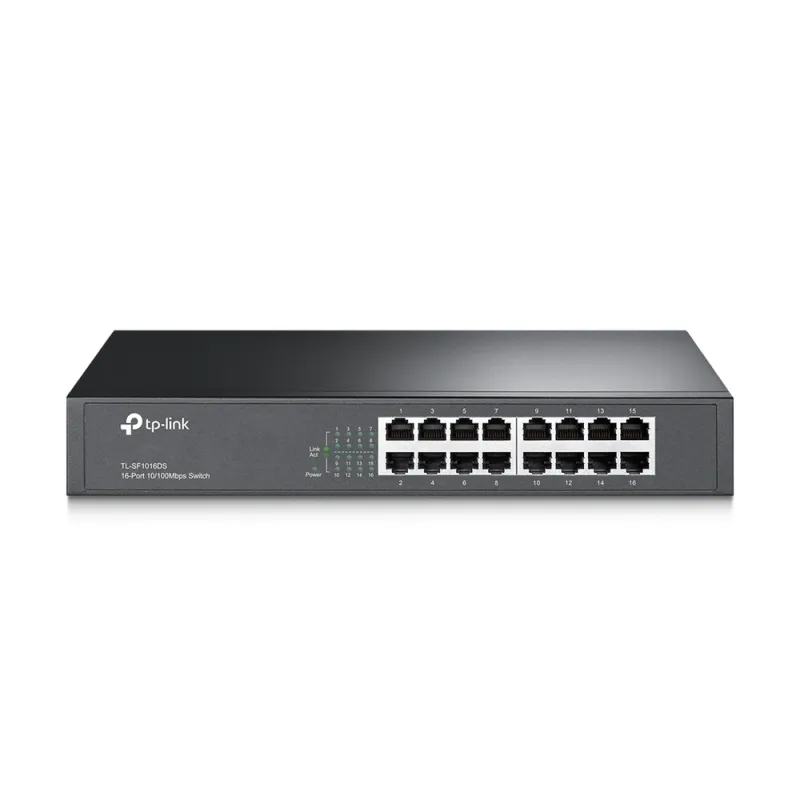 Switch TP-LINK SF1016DS - 16 Puertos - Fast Ethernet - No Gestionado - TL-SF1016DS