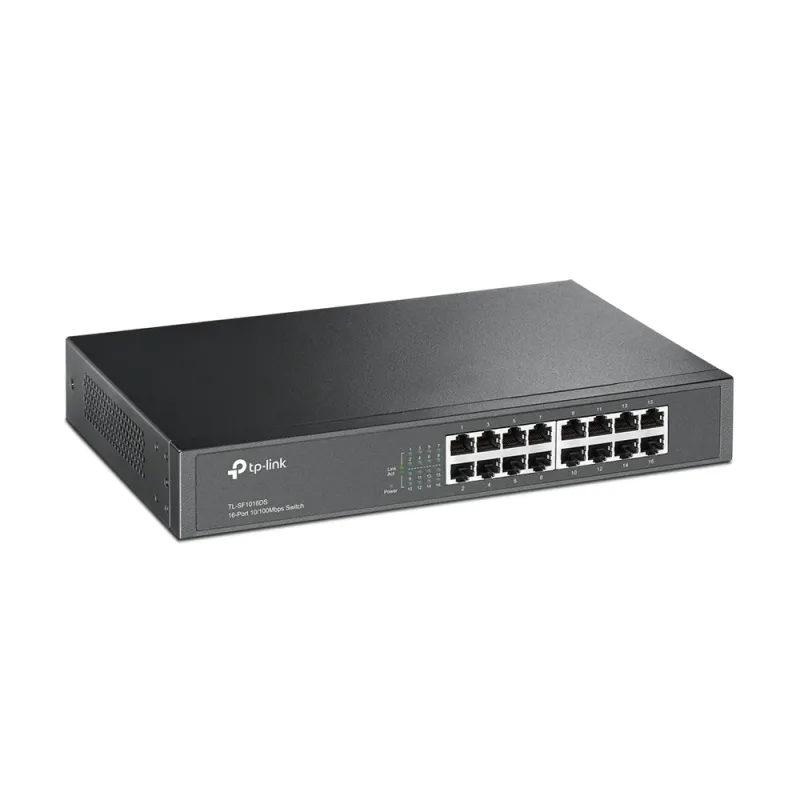 Switch TP-LINK SF1016DS - 16 Puertos - Fast Ethernet - No Gestionado - TL-SF1016DS