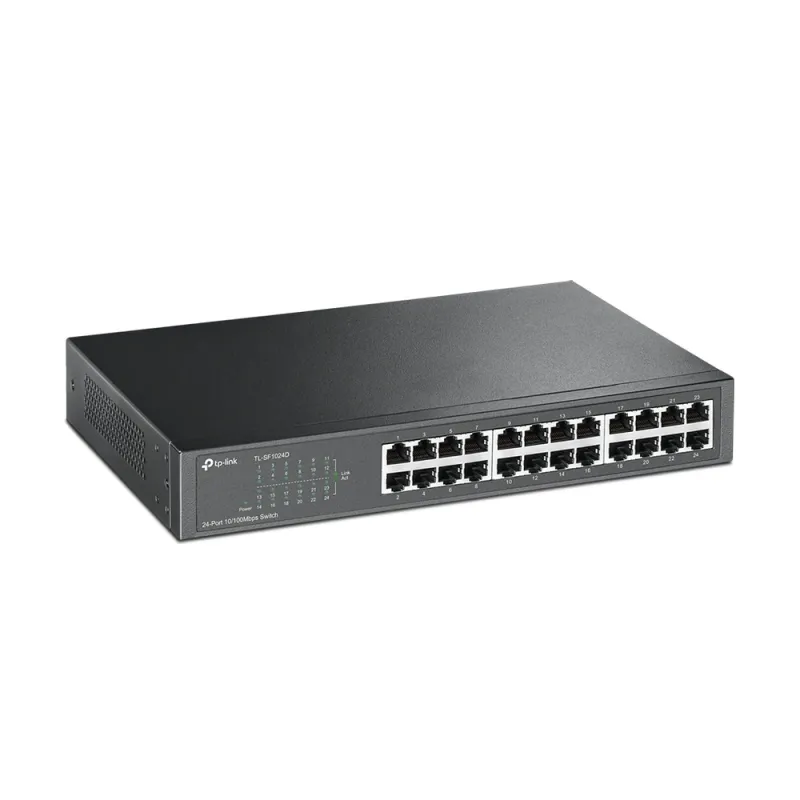 Switch TP-LINK SF1024D - 24 Puertos - Fast Ethernet - TL-SF1024D