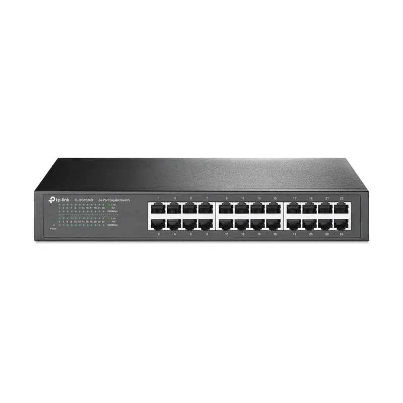 Switch Tp Link Sg1024D 24 Puertos Gigabit No Gestionado - TL-SG1024D