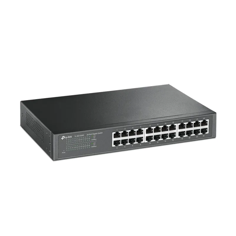 Switch Tp Link Sg1024D 24 Puertos Gigabit No Gestionado - TL-SG1024D