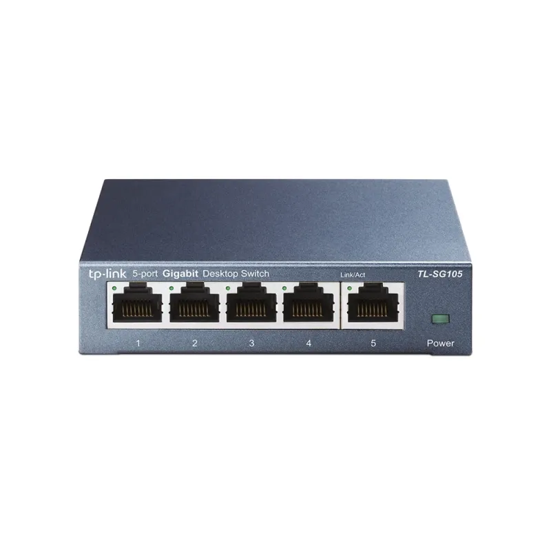 Switch TP-LINK SG105 - 5 Puertos - Gigabit - No Gestionado - TL-SG105
