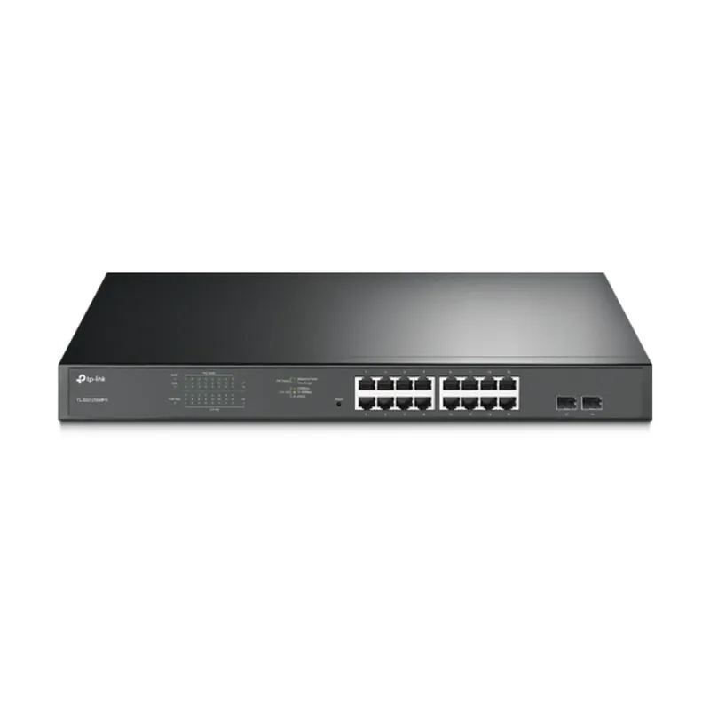 Switch TP-LINK TL-SG1218MPE - 16 Puertos - Gigabit - PoE+ - 2 SFP - Gestionado - TL-SG1218MPE