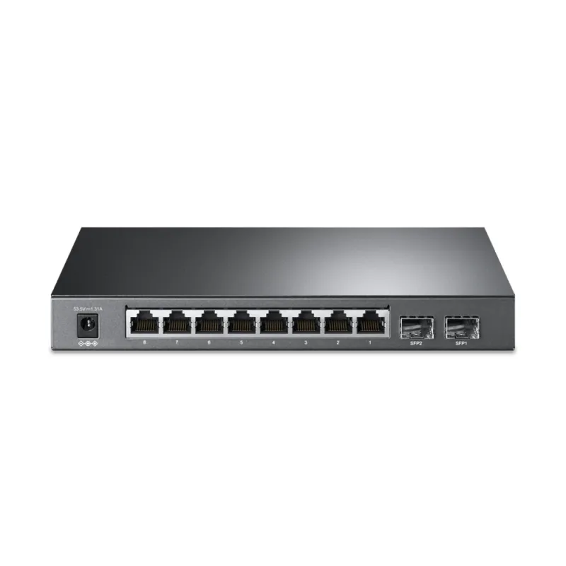 Switch TP-LINK SG2210P - 8 Puertos Gigabit - PoE - 2 SFP - Gestionado - TL-SG2210P