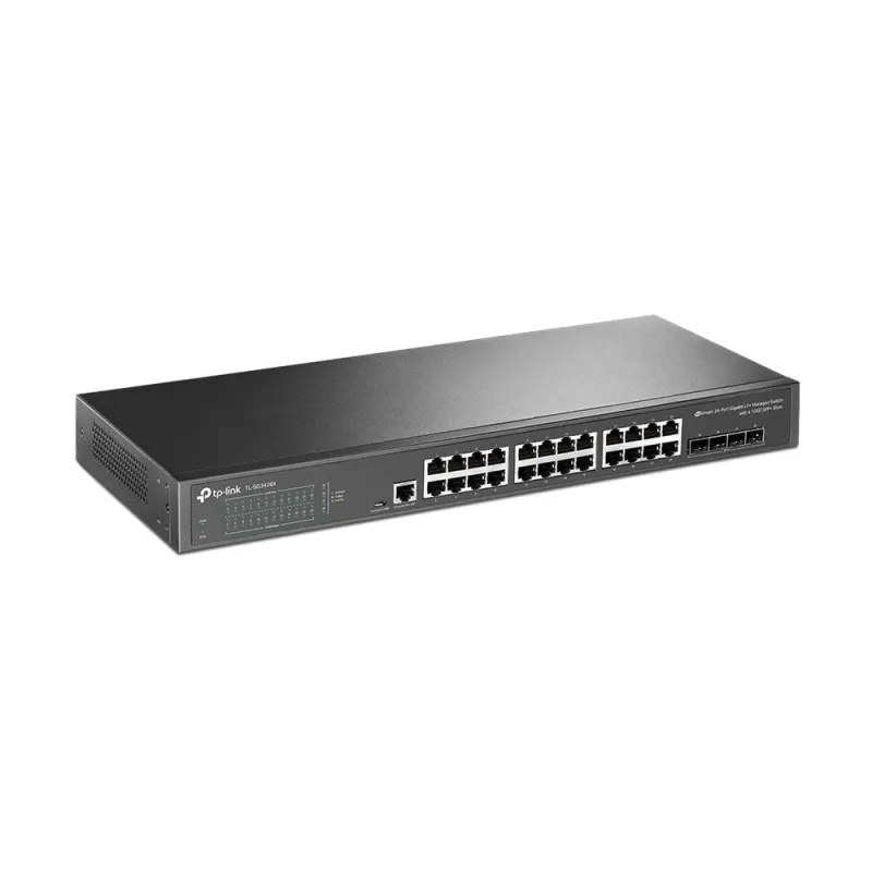 Switch TP-LINK JetStream - 24 Puertos - Gigabit - 4 SFP+ - Gestionado - TL-SG3428X