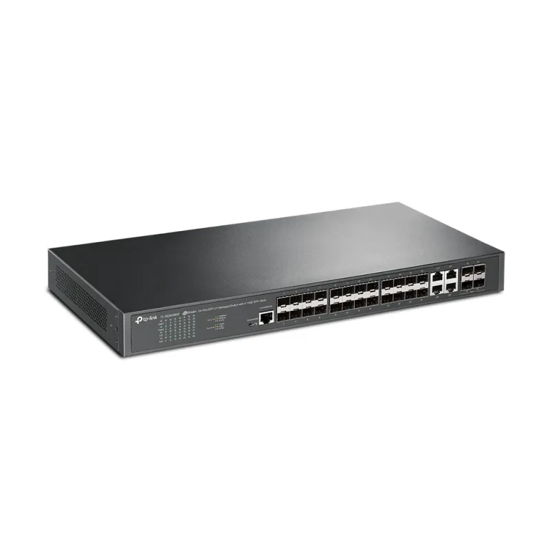 Switch TP-Link TL-SG3428XF - 24 Puertos - 4 SFP Gigabit - Gestionado - TL-SG3428XF