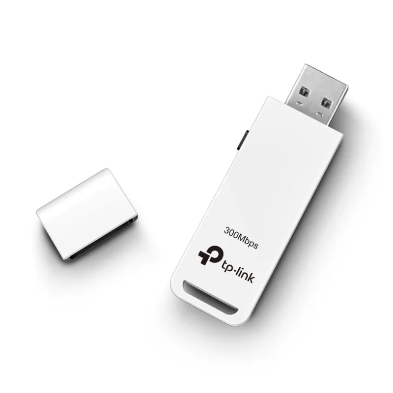 Adaptador Usb Inalámbrico Tp Link N 300Mbps 2T2R V5 - TL-WN821N