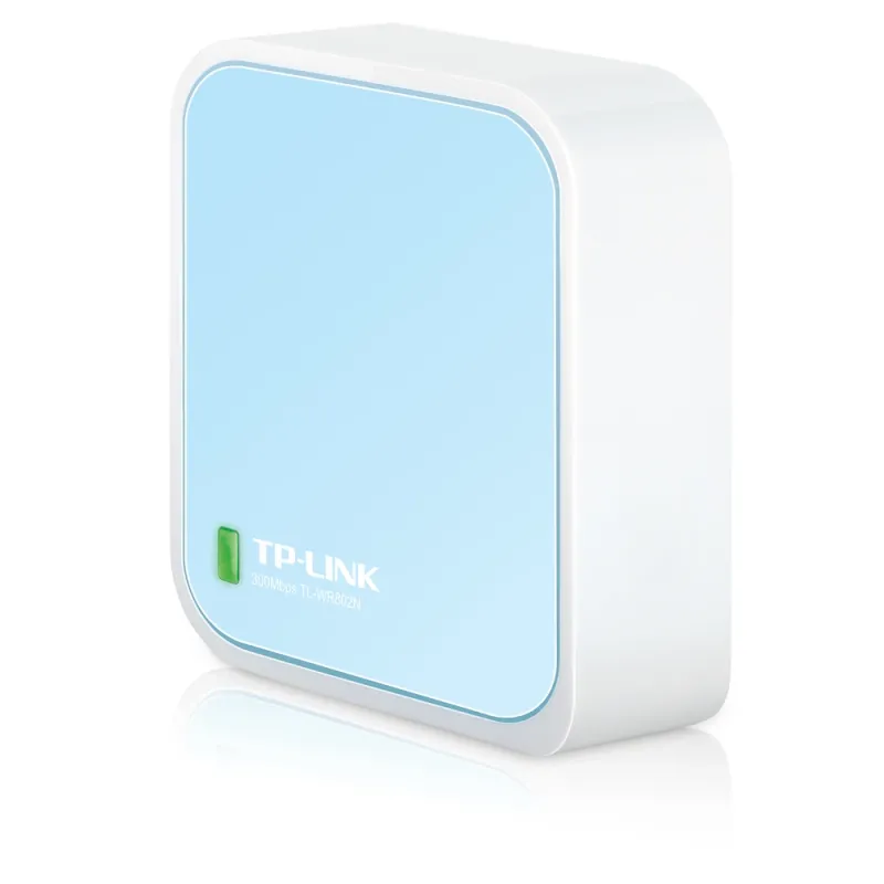 Router TP-LINK Nano - 2.4 GHz - 300 Mbps - 1x RJ-45 - TL-WR802N