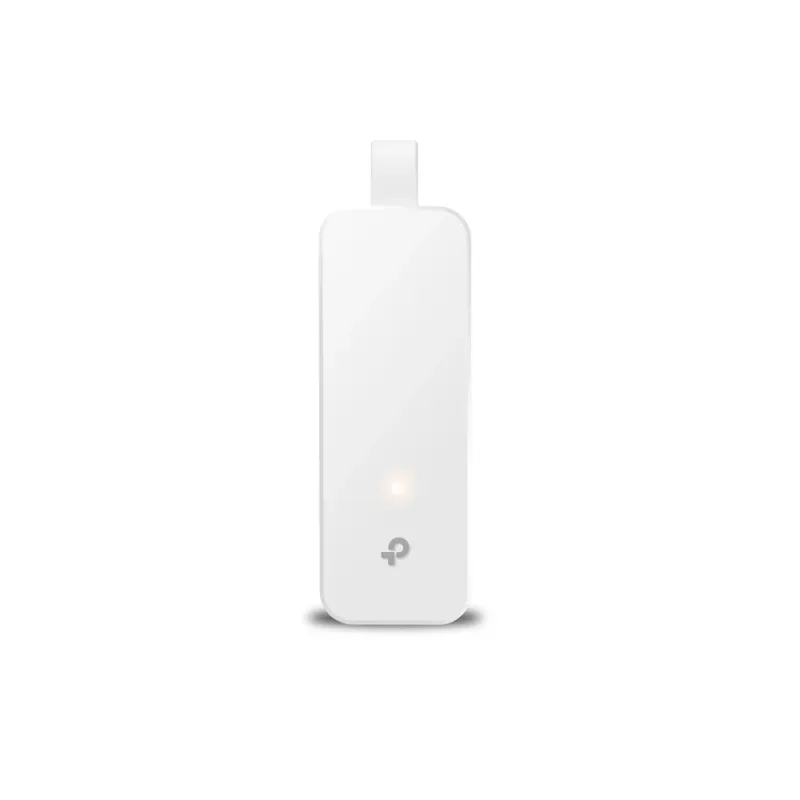 Adaptador de Red TP-LINK UE300 - Alámbrico - 10/100/1000 - USB - Ethernet - Blanco - UE300
