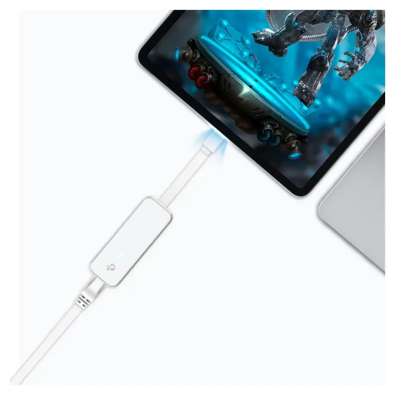 Adaptador Tp Link Ue300C Usb Tipo C A Rj45 Gigabit Ethernet Plug And Play - UE300C