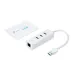 HUB USB TP-LINK UE330 - 3x USB 3.0 - RJ-45 - Blanco - UE330