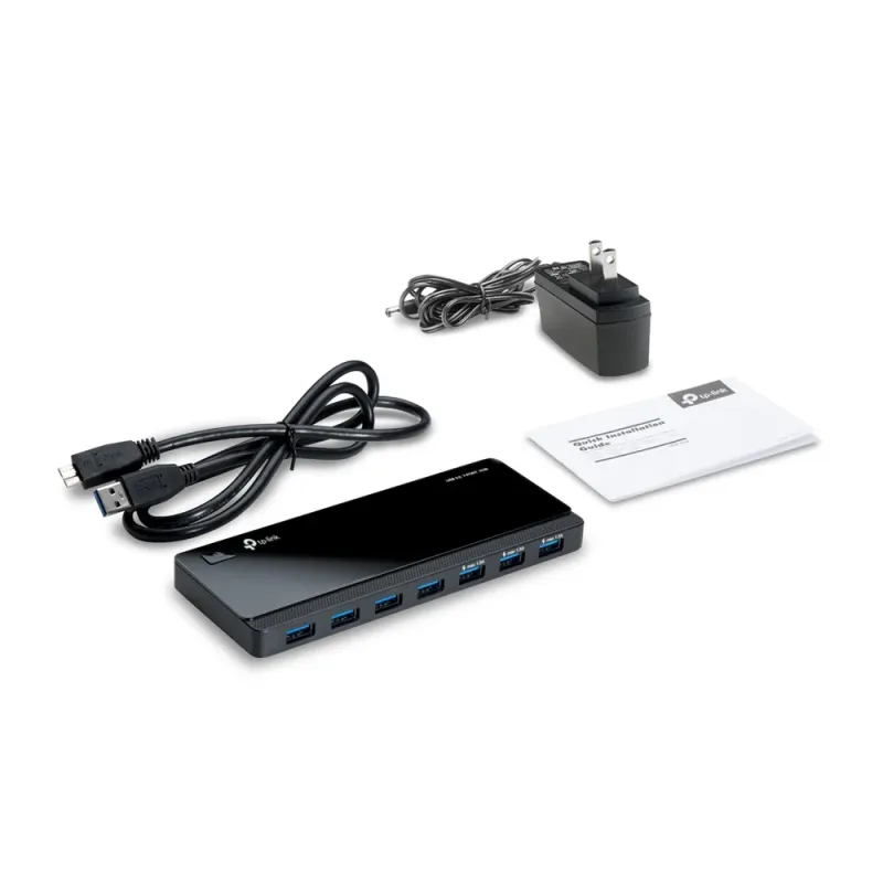 Hub USB 3.0 TP-LINK 7 Puertos - Compatible con USB 2.0 y 1.1 - UH700