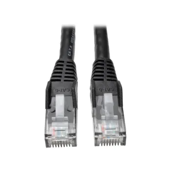 Cable De Red Tripp Lite Cat6 Rj 45 7.6M Negro - N201-025-BK
