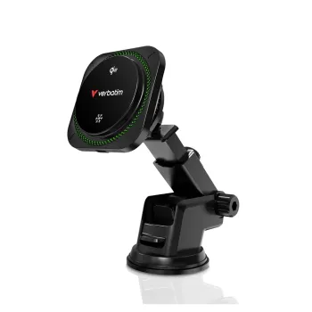 Cargador Inalámbrico Verbatim Charge 'n' Drive Qi2 - Magnético - USB-C - Ventilador - 31860