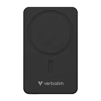 Power Bank Verbatim Charge n Go Essentials - 5000mAh - USB-C - MagSafe - Negro - 32225