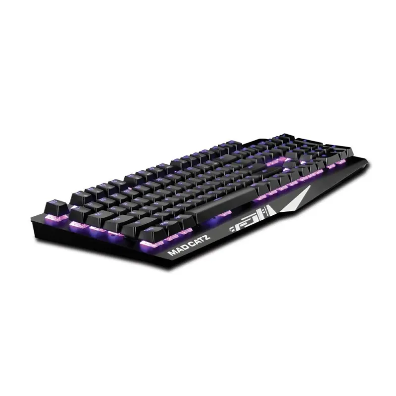 Teclado Gamer Mad Catz S.T.R.I.K.E.4 - Alámbrico - Multimedia - RGB - KS13MMUSBL00
