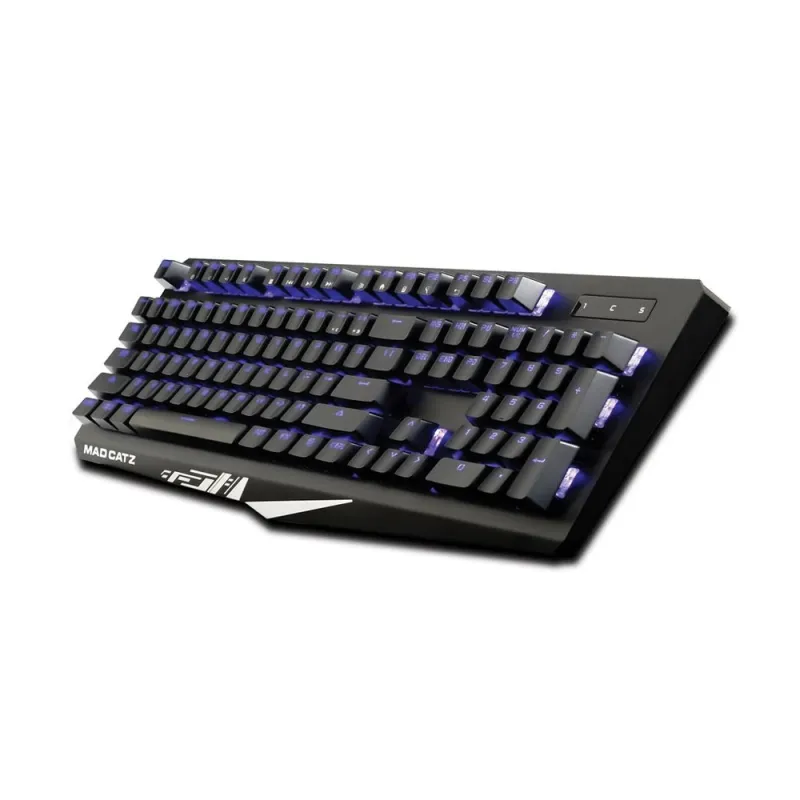 Teclado Gamer Mad Catz S.T.R.I.K.E.4 - Alámbrico - Multimedia - RGB - KS13MMUSBL00