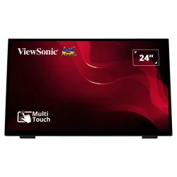 Monitor Touch ViewSonic TD2465 - 24" - Full HD - DisplayPort - HDMI - USB - Altavoces - TD2465