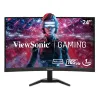 Monitor Gamer ViewSonic VX2418C - 24" - Full HD - 165Hz - HDMI - DisplayPort - Altavoces - Curvo - VX2418C