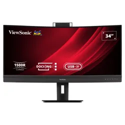Monitor ViewSonic VG3457CV - 34" - UWQHD - HDMI - DisplayPort - Curvo - VG3457CV