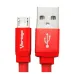Cable Vorago Usb Cab 113 Rojo Usb 2 A Micro Usb 1Metros Bols - CAB-113-RD