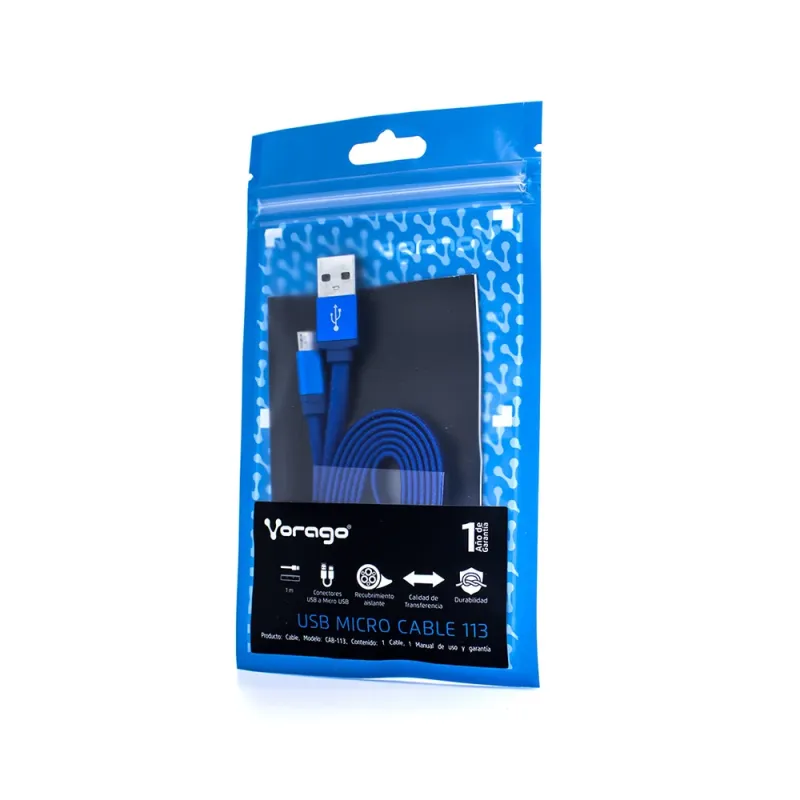 Cable Usb Vorago Cab 113 1 M, Azul - AC-365810-32