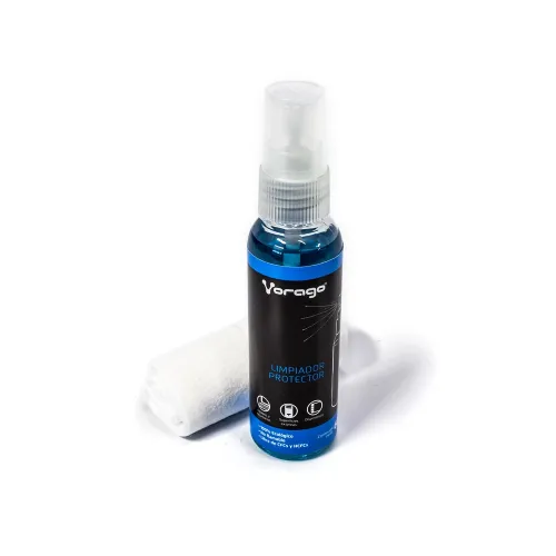 Vorago Cln-200 Kit De Limpieza Para Equipos Metal/Plástico Paño Seco Y Espray Para Limpieza De Equipos 60 Ml - AC-405879-1
