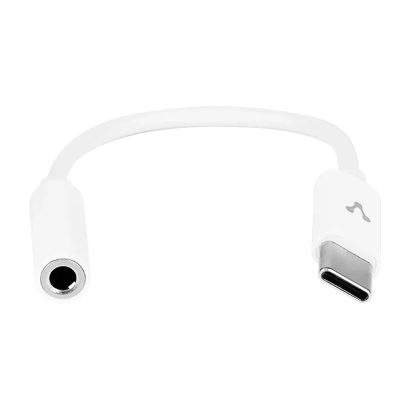 Adaptador Vorago ADP-209 - USB-C a 3.5mm - Blanco - ADP-209