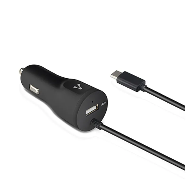Cargador Vorago Au 303 Usb Para Auto Negro - AU-303