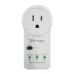 Protector de Voltaje Vorago AVR-300 - RJ45/RJ11 - Portátil - 1800W - Electrodomésticos - Blanco - AVR-300-WH
