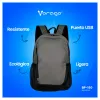 Mochila Vorago BP-150 - 15.6" - Gris con Negro - BP-150-GR