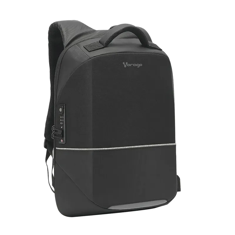 Mochila Vorago BP401 - 15.6" - Candado TSA - Negro - BP-401