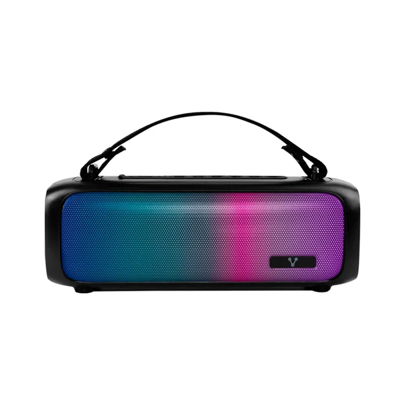 Bocina Portátil Vorago BSP-260 - Bluetooth - 3.5mm - RGB - BSP-260